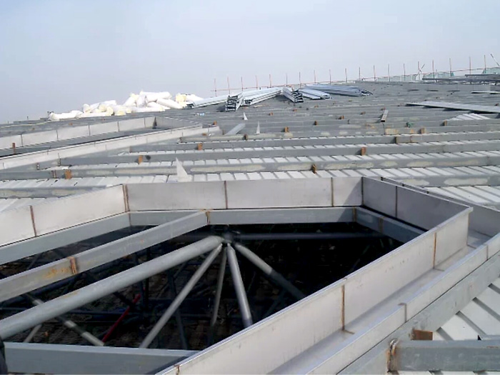 郏县安吉县体育馆网架